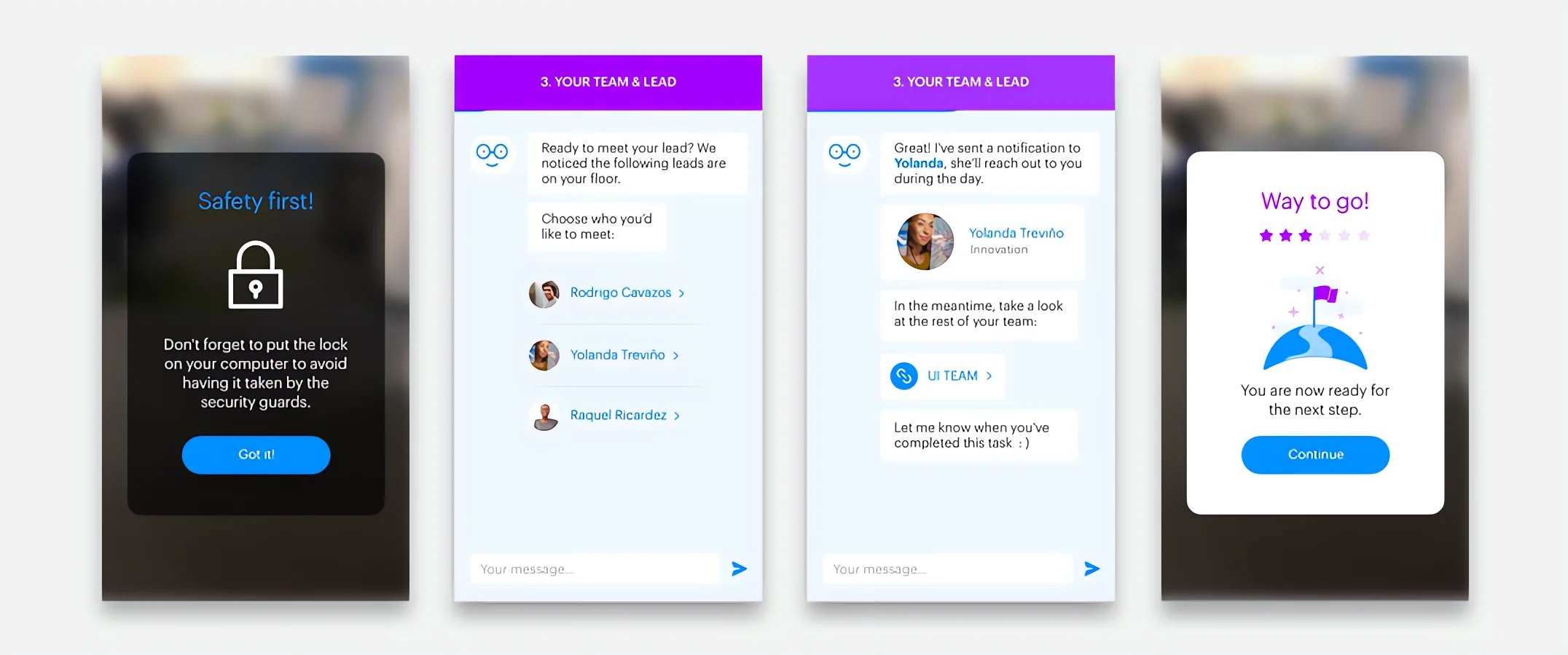 NewBe scheduling meetings and sending reminders